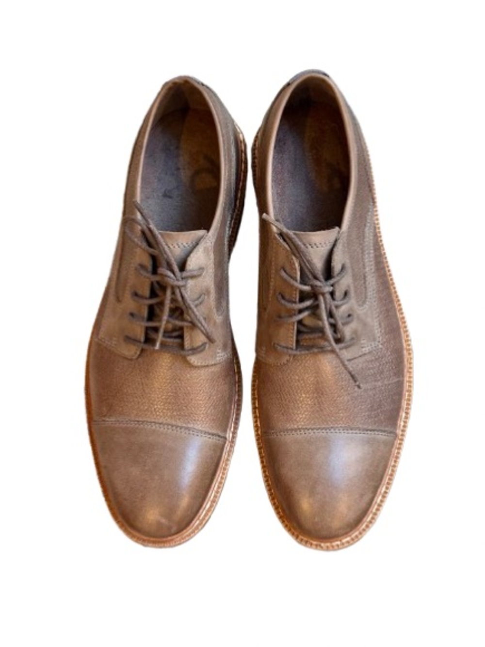 NWOT Timberland Men’s Taupe Lace-Up Cap Toe Oxford SensorFlex Size 10